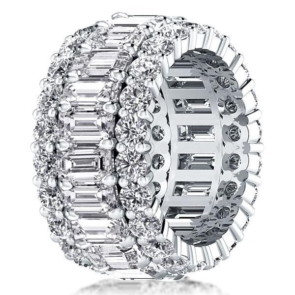 eternity wedding band for her multi row anniversary ring eternity wedding band for her multi row anniversary ring