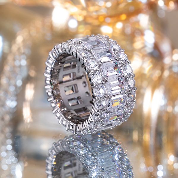 eternity wedding band for her multi row anniversary ring eternity wedding band for her multi row anniversary ring